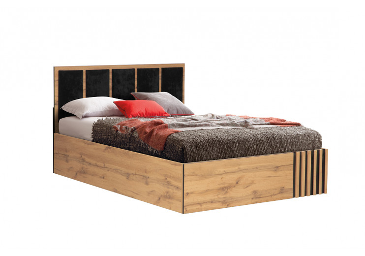 Кровать двойная 51.26 "Либерти" универсальная (под ортопед 5Н и подъемный мех.) (ш.1600) 			