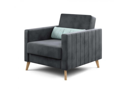 Кресло Норд (альба темно-серый / альба бежевый.)