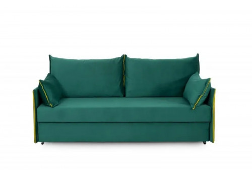 Диван-кровать "Том" СТАНДАРТ (Мора зеленый / Мора горчица)