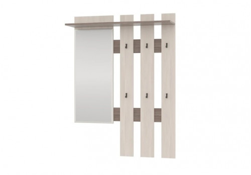 Вешалка с зеркалом ЛИРА Артикул: 2-3814